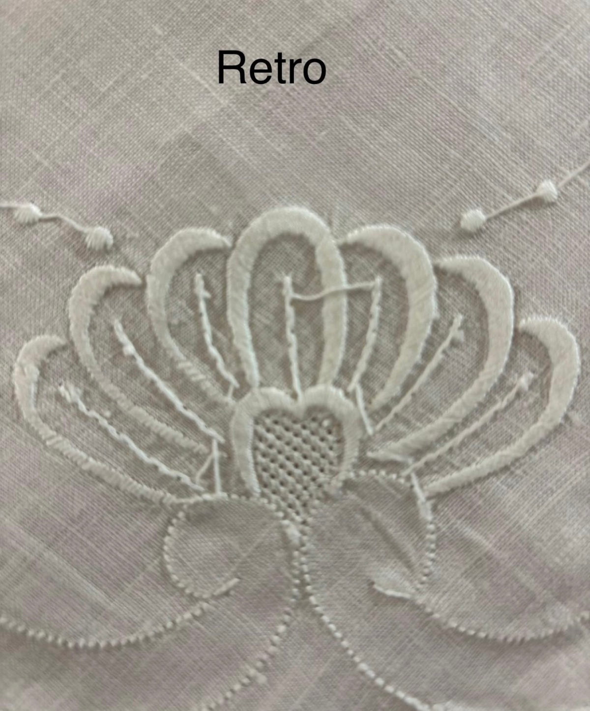 CENTRO ARREDO PURO LINO BIANCO RETTANGOLARE CM 40x83 ( @.classic.rett)