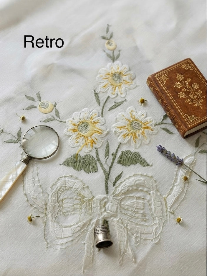 TOVAGLIA RETTANGOLARE MISTO LINO E COTONE BIANCO RICAMO A MANO PUNTO PIENO CM 170x270 (MGML)