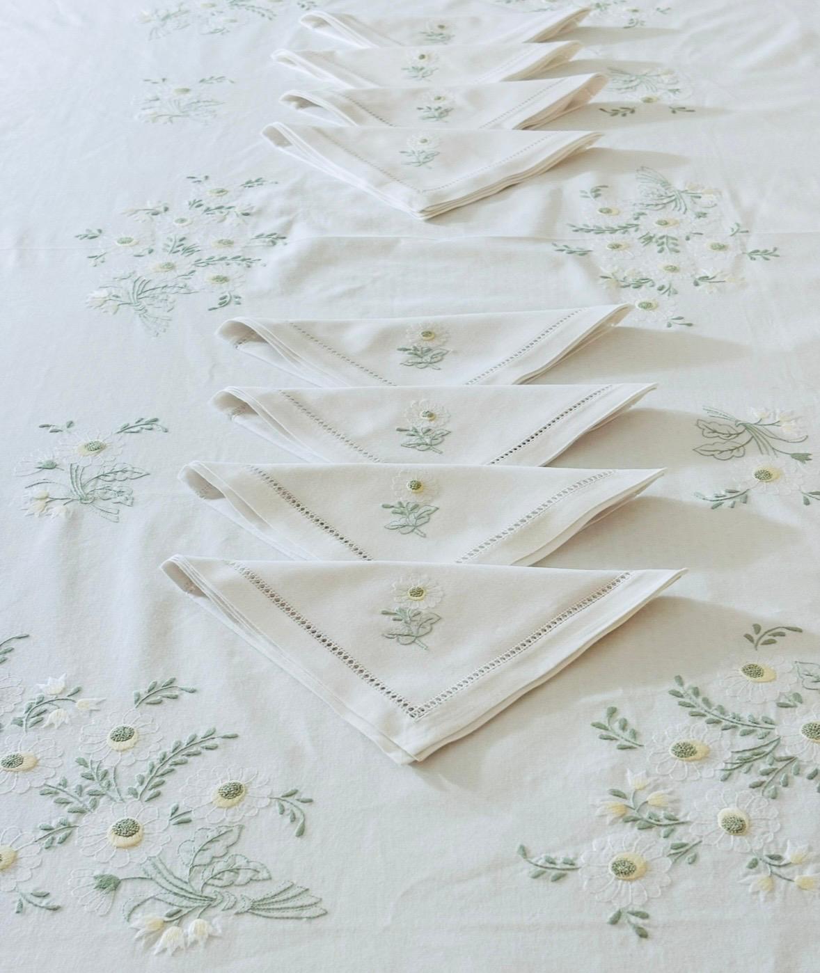 TOVAGLIA RETTANGOLARE PURO COTONE BIANCO RICAMO A MANO PUNTO PIENO CM 170x270  (CML)